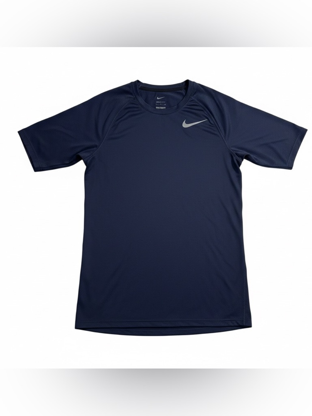 Nike Men’s Dark Blue Sports Elbow Sleeve T-Shirt